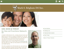 Tablet Screenshot of markbrighamdo.com